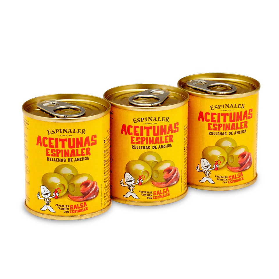 Aceitunas rellenas de anchoa- 445ml